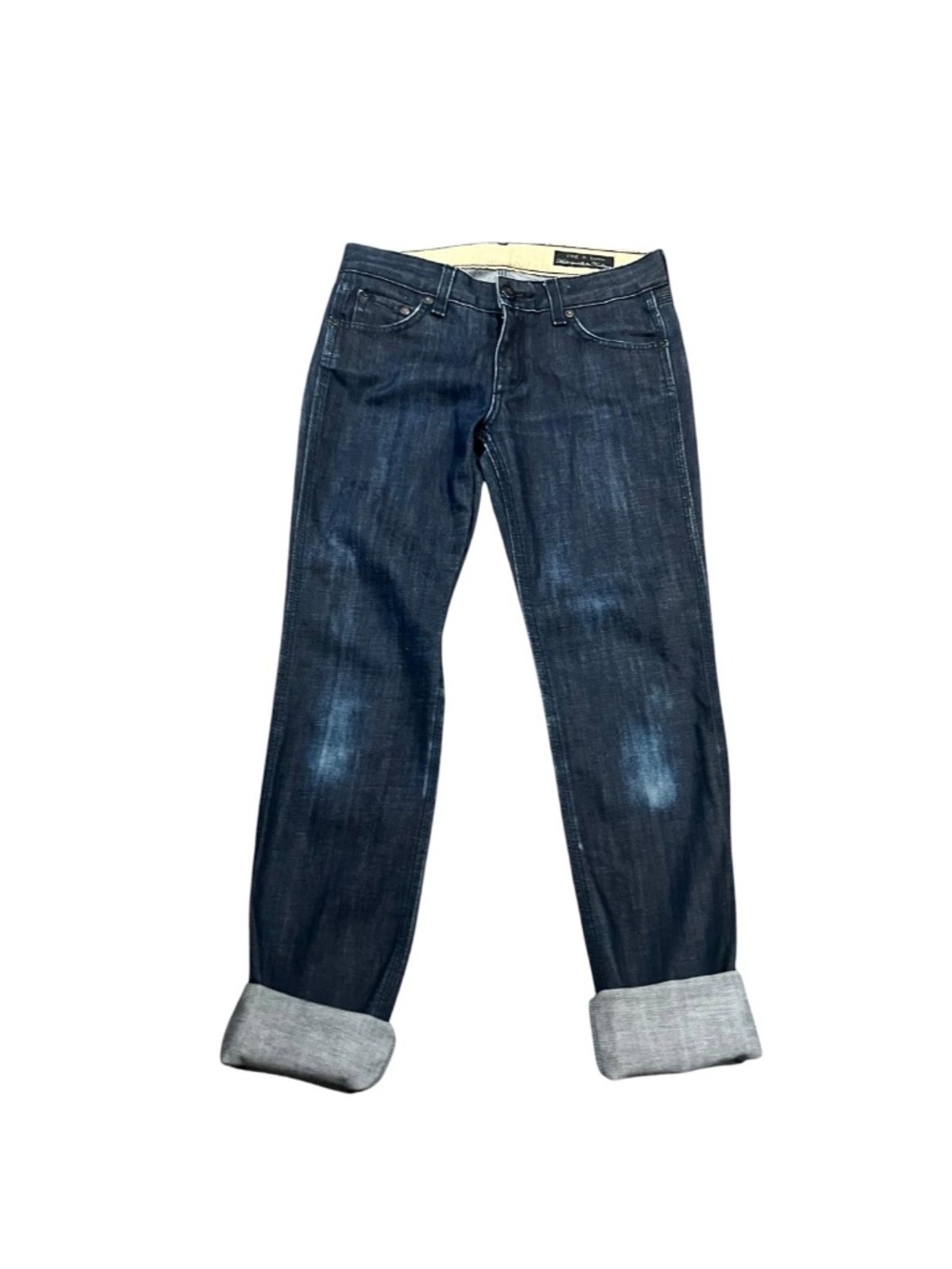 rag & bone | Dark Wash Slim Straight Leg Jeans | Size 26 - Picture 9 of 9